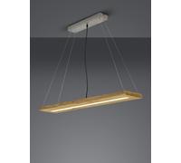 BRAD SOSPENSIONE/MENSOLA LED LEGNO CON REGOLAZIONE INTENSITA' CON INTERRUTTORE L.100CM 1x 3400lm, 3000K DIMMERABILE