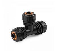 BRADAS Black Line - Raccordo a T per tubo da 1/2"