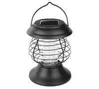 BRADAS - CTRL-IN102S, Insetticida Elettrico led con ricarica solare, Lampada da appoggio e/o appendibile con maniglia, antizanzare da esterno o interno, cattura zanzare, tarme, vespe e simulidi.