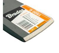 Bradas Cuneo di Spaccatura d'Acciaio 5181 1,5 kg Cuneo di abbattimento/Registrazione/Guida