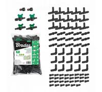 Bradas DSWA20-SET4 Set di accessori da 16 mm, 81 pezzi