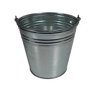 Bradas J5322 3460 - Secchio zincato da 15 l per rifiuti da giardino e da giardino