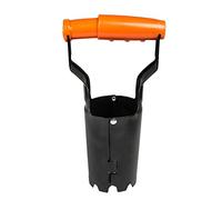 BRADAS - KT-Y6010, Piantabulbi Veloce in acciaio "de luxe", Trapiantatore foraterra manuale per bulbi, piantine e orto, Pianta Ortaggi con dimetro 6-9 cm, Piantatore con profondità fino a 10 cm.