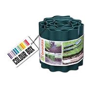 Bradas OBFG 0920 - Bordo per aiuole, 9 m x 20 cm, Colore: Verde