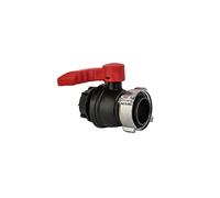 Valvola a sfera IBC IG S75x6 con uscita AG S60x6 Bradas 6355