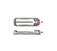 BRADAS - WHITE LINE WL-Z23, Irrigatore Oscillante 16 Ugelli, Per superfici fino a 312 mq, Struttura Flessibile e Resistente alla Pressione, In Dotazione Ago per Pulizia Ugelli.