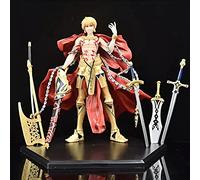 BRADEC Gilgamesh, King of Heroes 26cm Ornaments, Fate Grand Order, Anime Game PVC Figure Models, Otaku Anime Fan Regalo di Compleanno, Giocattolo da Collezione per Adulti, Decorazione da scrivania