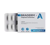 Braderm a 30 compresse 500 mg senza glutine senza lattosio