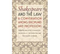 Bradin Cormack Shakespeare and the Law (Copertina rigida)