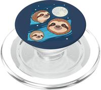 Bradipo 3 Bradipi Ululando alla Luna Divertente Strano Maledetto PopSockets PopGrip per MagSafe