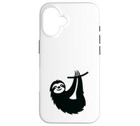Bradipo appeso a un ramo di un albero - Animale dello zoo preferito Custodia per iPhone 16