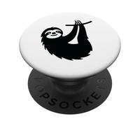 Bradipo appeso a un ramo di un albero - Animale dello zoo preferito PopSockets PopGrip Adesivo