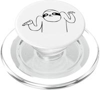 Bradipo Divertente Scrollata Spalle Chi Se Ne Frega PopSockets PopGrip per MagSafe