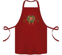 Bradipo Eat Sleep & Essere Merry Divertente Natale Cotone Grembiule 100%