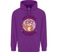 Bradipo Niente i Can Do più Lento Divertente Bambini Felpa con Cappuccio