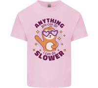 Bradipo Niente i Can Do più Lento Divertente Uomo Cotone T-Shirt