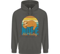 Bradipo No Non Oggi Divertente Pigro Bambini Felpa con Cappuccio