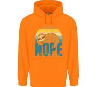 Bradipo No Non Oggi Divertente Pigro Bambini Felpa con Cappuccio