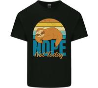 Bradipo No Non Oggi Divertente Pigro Uomo Cotone T-Shirt