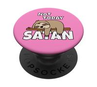 Bradipo Not Today Satan PopSockets PopGrip Adesivo