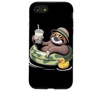 Bradipo Pigro Orso Boba Perle Tè al Latte Bradipi Custodia per iPhone SE (2020) / 7/8