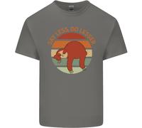 Bradipo Say Less Do Lesser Slogan Divertente T-Shirt Ragazzi Ragazze