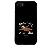 Bradipo Slow Life Bradipo Yoga Etico Vivere Anti-Hustle Custodia per iPhone SE (2020) / 7 / 8