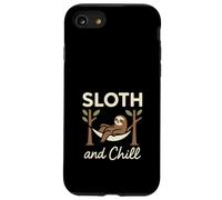 Bradipo Slow Life Bradipo Yoga Etico Vivere Anti-Hustle Custodia per iPhone SE (2020) / 7 / 8