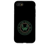 Bradipo Slow Life Bradipo Yoga Etico Vivere Anti-Hustle Custodia per iPhone SE (2020) / 7 / 8
