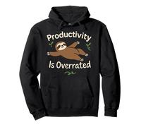 Bradipo Slow Life Bradipo Yoga Etico Vivere Anti-Hustle Felpa con Cappuccio