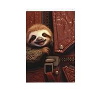 Bradipo su cerniera Bandiera da giardino di benvenuto 2 x 3 Ft Double Sided No Fade House Yard Bandiere Photo Sfondo Banner per Cortile Portico Prato Decorazione Esterna