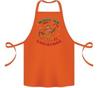 Bradipo Wake Me Up Quando It's Natale Cotone Grembiule 100% Biologico