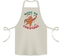 Bradipo Wake Me Up Quando It's Natale Cotone Grembiule 100% Biologico