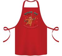 Bradipo Wake Me Up Quando It's Natale Cotone Grembiule 100% Biologico