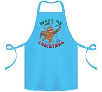 Bradipo Wake Me Up Quando It's Natale Cotone Grembiule 100% Biologico