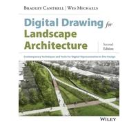 Bradley Cantrell Wes Michae Digital Drawing for Landscape Architectu (Tascabile)