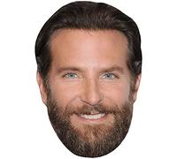 Bradley Cooper (Smile) Maschere di persone famose, facce di cartone