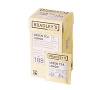 Bradley’s Organic No.188 Tè Verde Limone 25 bustine compostabili infusione biologica fairtrade gusto fresco e leggero