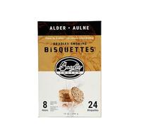 Bradley Smoker Alder Wood Bisquettes for Grilling & BBQ, 24 Pack
