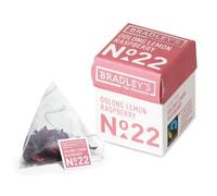 Bradley's - Tè Limone e Lampone Piramidale No.22 Bio confezione da 30 bustine