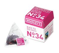 Bradley's - Tè Nero Frutti Rossi Piramidale No.34 Bio confezione da 30 bustine
