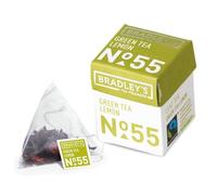 Bradley's - Tè Verde Limone Piramidale No.55 Bio confezione da 30 bustine
