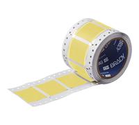 Brady 2LSZH-1000-2-YL-2 / 141195, etichette, THT Low Smoke Halogen Free Permasleeve Wire Marking Sleeves, 25.40 mm x 42.16 mm