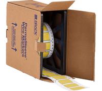 Brady 2LSZH-750-2-YL-2 / 141184, etichette, THT Low Smoke Halogen Free Permasleeve Wire Marking Sleeves, 25.40 mm x 31.40 mm