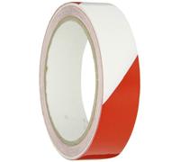 Brady 55294, nastro a strisce di avvertimento, vinile/B-950, rosso e bianco, leggenda "(strisce diametergonali rosse e bianche)" (1 per ordine)