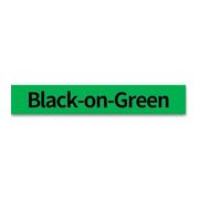 Brady BMP21-LAB/Plus M210 Etichetta STAMPAPITO COMPATIBILE NAST(Black-on-Green)