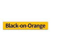 Brady BMP21-LAB/Plus M210 Etichetta STAMPAPITO COMPATIBILE NAST(Black-on-orange)