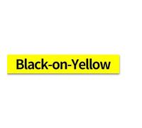 Brady BMP21-LAB/Plus M210 Etichetta STAMPAPITO COMPATIBILE NAST(Black-on-Yellow)