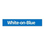 Brady BMP21-LAB/Plus M210 Etichetta STAMPAPITO COMPATIBILE NAST(White-on-Blue)
