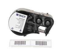 Brady Etichette criogeniche in poliestere per stampante di etichette M410, M510, M511 - Per Attrezzature di Laboratorio - Nero su bianco (45,72 mm x 15,24 mm) - M4-126-490